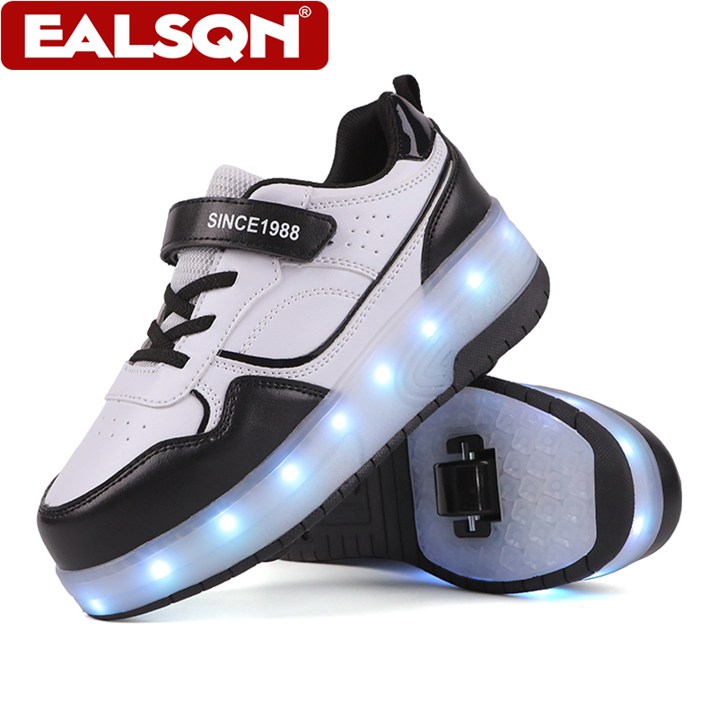 Men'S Shoes - أحذية تزلج جديدة للأطفال مزودة بإضاءة