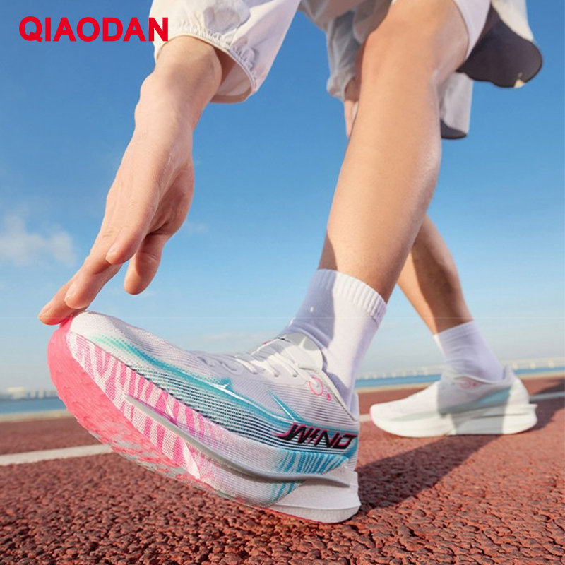 أحذية QIAODAN 4 Marathon للجري - مراجعة Carbon Plate Marathon Racing Shoes وسعره