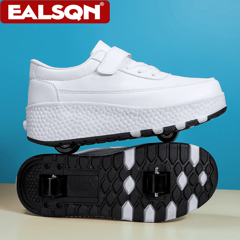 أحذية تزلج للأطفال بعجلات مزدو - مراجعة Sneakers وسعره