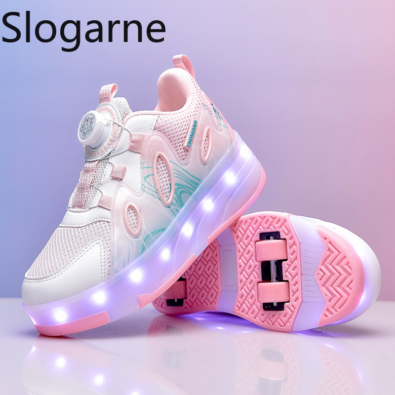 أحذية تزلج بعجلات شبكية جديدة  - مراجعة Sneakers وسعره
