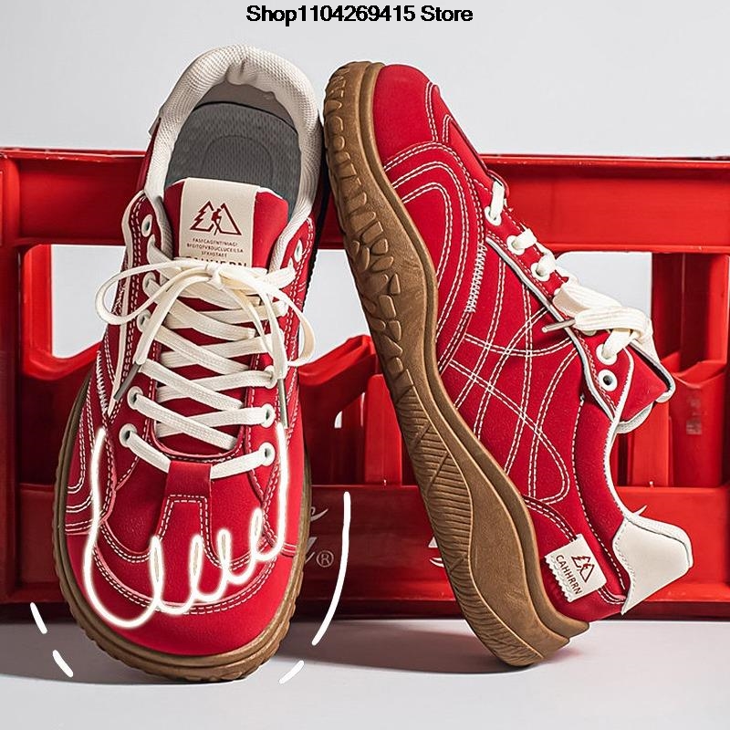 أحذية رجالية كاجوال، تصميم واس - مراجعة Wide Toe Box Running Sneakers وسعره