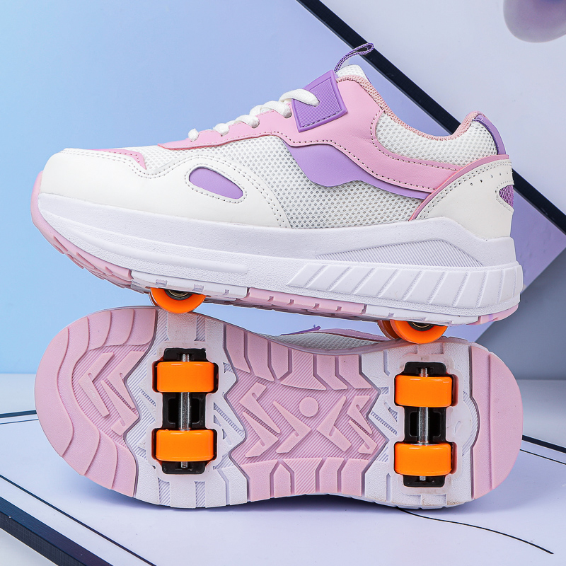 أحذية رياضية للأطفال بعجلات قا - مراجعة Sneakers وسعره