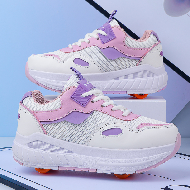 أحذية رياضية للأطفال بعجلات قا - مراجعة Sneakers وسعره