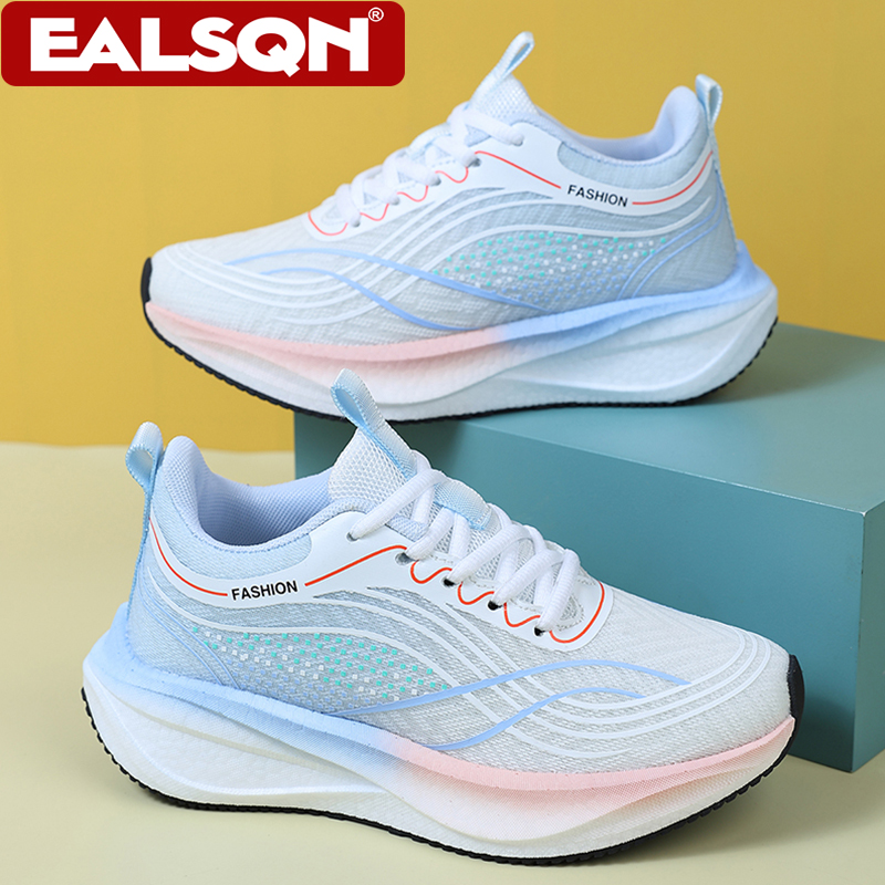 أحذية رياضية بيضاء خفيفة الوزن - مراجعة Breathable Mesh Athletic Shoes وسعره